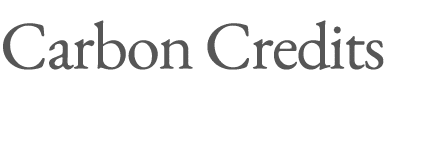 Carbon Credits