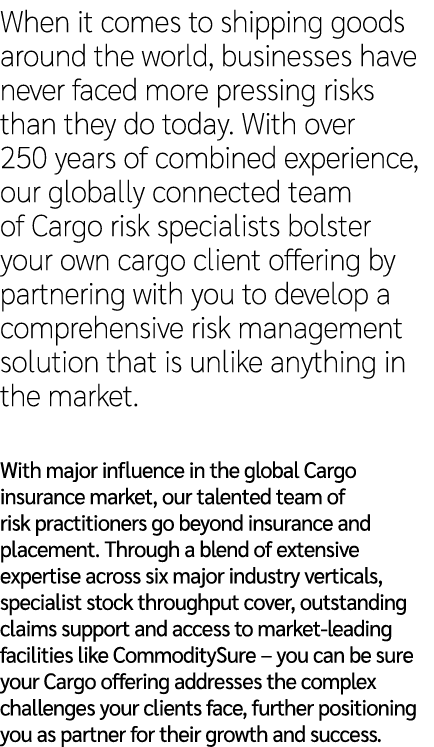 When it comes to shipping goods around the world, businesses have never faced more pressing risks than they do today....