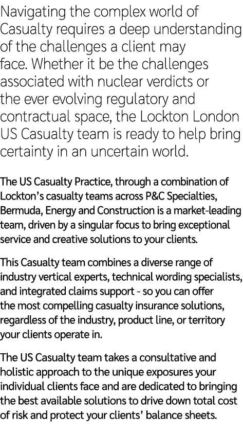 Navigating the complex world of Casualty requires a deep understanding of the challenges a client may face. Whether i...