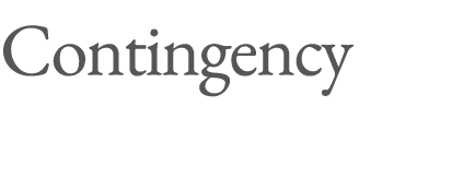 Contingency