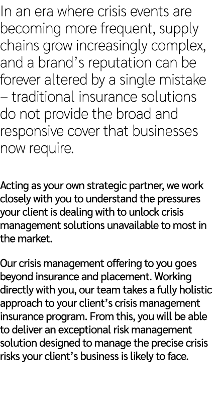 In an era where crisis events are becoming more frequent, supply chains grow increasingly complex, and a brand’s repu...